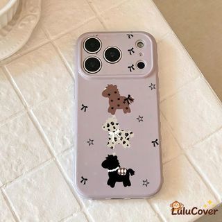 Ốp lưng Pastel Pony & Star 3D viền trái tim cho IQOO Neo 11 10 9 9S 8 Pro Plus 5 SE Động vật hoạt hình Ngựa đầy màu sắc Màu sắc ngọt ngào Vỏ mềm chống sốc