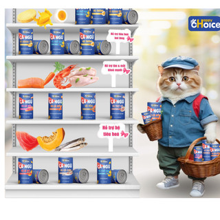 [COMBO TIẾT KIỆM ] PATE HAPPY CHOICE - PATE DẠNG THẠCH HỖ TRỢ CHỨC NĂNG CHO MÈO MỌI LỨA TUỔI