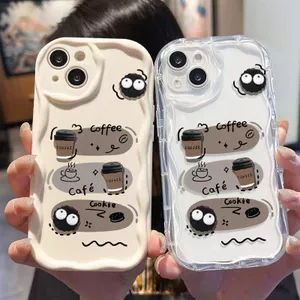 Ốp Lưng Samsung Galaxy A07 A06 A05 A04 A17 A16 A15 A14 A13 A25 A23 A22 A35 A33 A32 A31 A56 A55 A52 A51 A50 Kem Vồng Cong Edge Motif Bóng Than NYK115