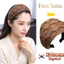 Old Money Style 9cm Ultra-Wide-Biền Đầu Nữ Bao Tóc Trắng Mũ Bao Tóc Đường May