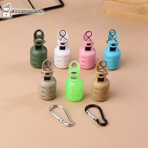 Cheenm 6 Cái Mới Mực Jig Mồi Bộ Bảo Vệ Webfoot Bạch Tuộc Egi Móc Bao Da Mực Ô Mồi Mũ Với Carabiner Phụ Kiện Biển VN