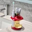 Giá đỡ bàn chải đánh răng hình táo sáng tạo, để bàn phòng tắm Đựng bàn chải đánh răng, Bằng gốm, Bồn rửa mặt