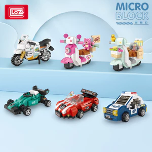 LOZ8613 Mô Hình Ô Tô Mini Khối Xây Dựng Hạt Lắp Ráp Đồ Chơi Trẻ Em Khối Xây Dựng Lắp Ráp Hộp Nhỏ P0DQ