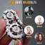 Giải Nén Ngón Tay Dây Xích Bánh Đà Màu Dây Xích Fidget Spinner Giảm Lo Âu Giải Nén Tiện Dụng Dụng Cụ Bánh Răng Máy R0SY