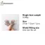 Cheenm Nữ Găng Tay Tập Yoga Chống Trơn Trượt Cotton Thể Dục Nửa Ngón Găng Tay Thoáng Khí Ngoài Trời Đi Xe Đạp Pilates Găng Tay Câu Cá Thể Thao VN