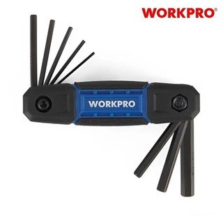 Bộ Lục Giác, Hoa Thị Xếp Nhiều Chi Tiết Bằng Thép CR-V WORKPRO WP222028 WP222030 WP222032 WP222033
