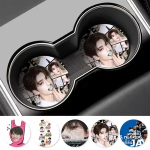 Zhang Linghe Star Car Coaster Hàng hóa ô tô Sáng tạo Coaster Nước trang trí nội thất ô tô Thảm lưu trữ chống trượt Universal 26.3.22