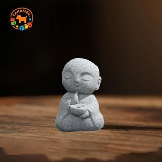 CANAMEK Nhật Bản Jizo Monk Hương Giá Đỡ Cho Sti Zen Monk Hương Đốt Đá Sa Thạch Phật Hương Sti Giá Đỡ CSF