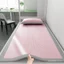 Hỗ trợ thay mặt cho Ice Silk Cool Mat] Nhà cho thuê Máy đơn Bộ ba mảnh có thể giặt được Ký túc xá Upper Lower Bunk Thảm mềm mùa hè G2T6
