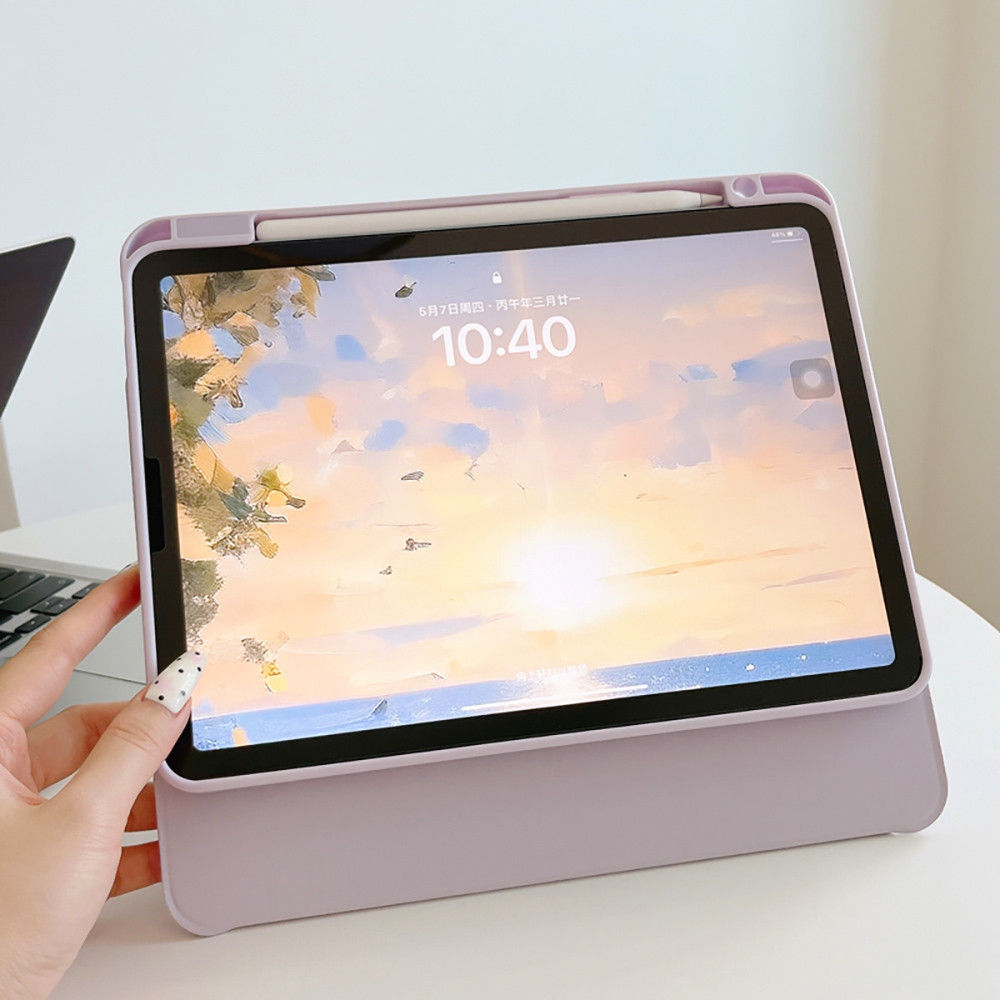 Vỏ Có Thể Tháo Rời Cho Mini6 Mini7 A17Pro IPad 9 10 11 A16 Air 2 3 4 5 6 7 8 10.9 "Pro11 Air M2 M3 M4 2026 Pro M4 M5 11" Khe Cắm Bút Chì