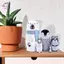 HFTOY Đồ chơi sơn tay Búp bê làm tổ Nga Các bức tượng trang trí Đồ chơi Matryoshka bằng gỗ Bộ sưu tập thủ công Búp bê Staing thủ công ~