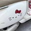 Hoạt Hình Dễ Thương Hello Kitty kt Mèo Biểu Tượng Cảm Xúc Miếng Dán Điện Trang Trí Cơ Thể Miếng Dán Trầy Xước Dán Xe Ô Tô