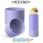 ICUCKO Tay Bảo Vệ Bình Nước, Nắp Bảo Vệ Đáy Chai Silicon Tay Bảo Vệ Chống Trơn Trượt, Phụ Kiện Chai Nước Đáy Bảo Vệ Tay Cho Owala FreeZip 40oz