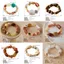 Vòng tay đính cườm NICOLOO, Vòng tay Boho nhiều màu Boho sang trọng, Acrylic nhẹ không đều Hạt đàn hồi Vòng tay trang sức