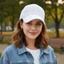 Mũ bóng chày PYCOU, Mũ Snapback lưới thoáng khí, Mũ chống nắng thời trang rỗng chống tia cực tím màu trơn dành cho nữ