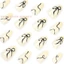 Bấm Trắng Trên Móng Tay Có Đường Màu Đen In Hình Tự Nhiên Dễ Dàng Mang Vào Và Áp Dụng Cho Nữ Móng Tay Nghệ Thuật Trang Trí