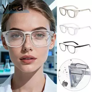 Kính an toàn YICA, Kính bảo vệ mắt chống tia cực tím, Kính đi xe đạp nhẹ chống sương mù chuyên nghiệp Unisex