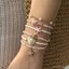 Châu Âu Mỹ Bohemian Kỳ Nghỉ Vòng Tay Bộ Nữ Mùa Hè Bãi Biển Dopamine Sao Biển Vỏ Rùa Hạt Gạo Vòng Tay
