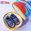 Túi bơi trẻ em hoạt hình Elsa, Túi lưu trữ chống nước tách ướt & khô, Ba lô đi biển di động cho bé trai và bé gái