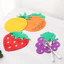 Bàn Thảm Cafe Chống bỏng Cách Nhiệt Coaster Tấm Hộ Gia Đình Thảm Bát Thảm Họa Tiết Trái Cây XASY