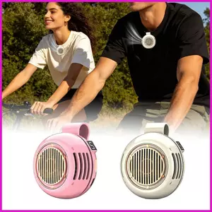 Quạt Eo 5 Tốc Độ Kẹp Trên Màn Hình Kỹ Thuật Số Xoay Tay Im Lặng Quạt Cho Túi Thắt Lưng Áo Sơ Mi Văn Phòng Nhà Trường Học lyuvn