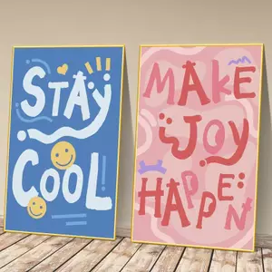 Trích dẫn tiếng Anh đầy cảm hứng Poster không khung, Nghệ thuật treo tường tạo động lực để trang trí phòng học trong lớp học