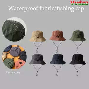 VVDZA Mũ Câu Cá Chống Tia UV Cắm Trại Đi Bộ Đường Dài Chống Thấm Nước Nhanh Khô Chống Nắng Mũ Chống Nắng