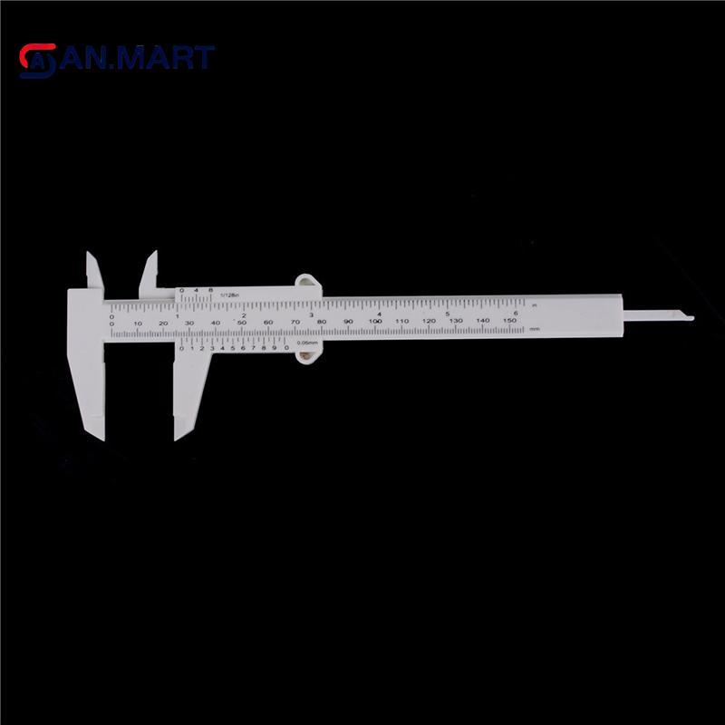 AN.MART 6 Inch 150 Mm Thước Nhựa Trượt Đồng Hồ Đo Vernier Caliper Trang Sức Dụng Cụ Đo VN