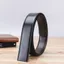Không có thắt lưng khóa 32516|Thắt lưng da thật đa văn bản dành cho nam|Da bò lớp 1 rộng 3,4cm không có băng đô|Họa tiết tăm vải lanh họa tiết chữ thập tùy chọn|Dây dệt trơn bằng silicon họa tiết Caviar|Thắt lưng nam khóa cao cấp dành cho doanh nhân|Thắt
