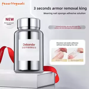Keo dán móng tay FAVORITEGOODS, Gel tẩy sơn móng tay ép chuyên nghiệp, Hot No Damage 80ml Keo tẩy móng tay Loại bỏ móng tay
