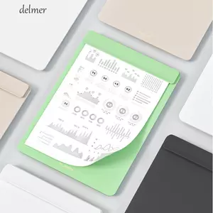 DELMER Manager Signature Board, Vẽ Viết Bền A4 Thư Mục Tập Tin Bảng Kẹp, Viết Máy Tính Bảng Làm Dày Bảng Viết Giấy Ghi Chú Thư Mục Giấy Tổ Chức Văn Phòng Phẩm