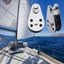 Yoo Cấp Công Nghiệp Thép Không gỉ Ròng Rọc Nylon Cắm Trại Bánh Răng Ròng Rọc Cho Thuyền buồm Cột Cờ Và Thiết Bị Ngoài Trời