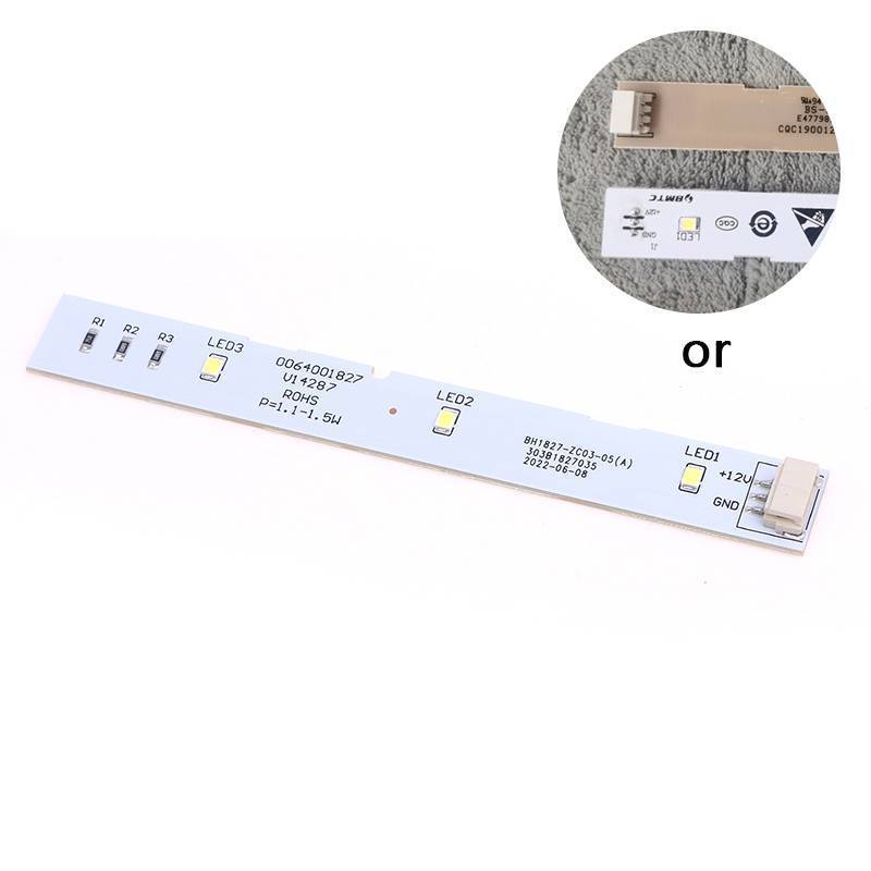 Phụ kiện bộ phận tủ lạnh JINHF cho Haier BCD-575WDBI 0064001827 Tủ đông cửa trước Tủ lạnh Đèn LED Balight Bar Strip HOT