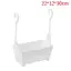 JRP Giỏ Chứa Có Móc Treo Hộ Gia Đình Đồ Tắm Tổ Chức Cho Gia Đình Nhà Bếp Phòng Tắm Vệ Sinh Hộp Đựng Đa Năng JRP