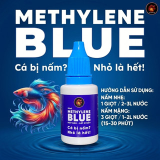 Xanh Methylene - Dung Dịch Chuyên Xử Lý Các Vấn Đề Ngoài Da Cho Cá Cảnh - Sát Khuẩn Giảm Stress