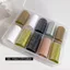 FAVORITEGOODS Giấy Dán Móng Tay, Thiết Kế Ren Đen Trắng Dán Móng Tay, Họa Tiết Sọc Thời Trang Da Báo In Hiệu Ứng Sequin Chuyển Giấy Làm Móng Tay DIY