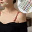 CATMALLER88 1 Cặp Dây Đeo Áo Ngực Hoa, Dây Đeo Vai Chống Trơn Trượt Có Thể Điều Chỉnh, Đàn Hồi Sáng Tạo Với Ren Viền Ren Ren Hoa Dây Đeo Vai Nữ