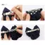 JULYHOT Y Tá Tiếp Viên Phụ Kiện Tóc Nơ Sọc Lưới Bun Tóc Nữ Barrette Lưới Bun Móc Lưới Bun Snood Massivedeals