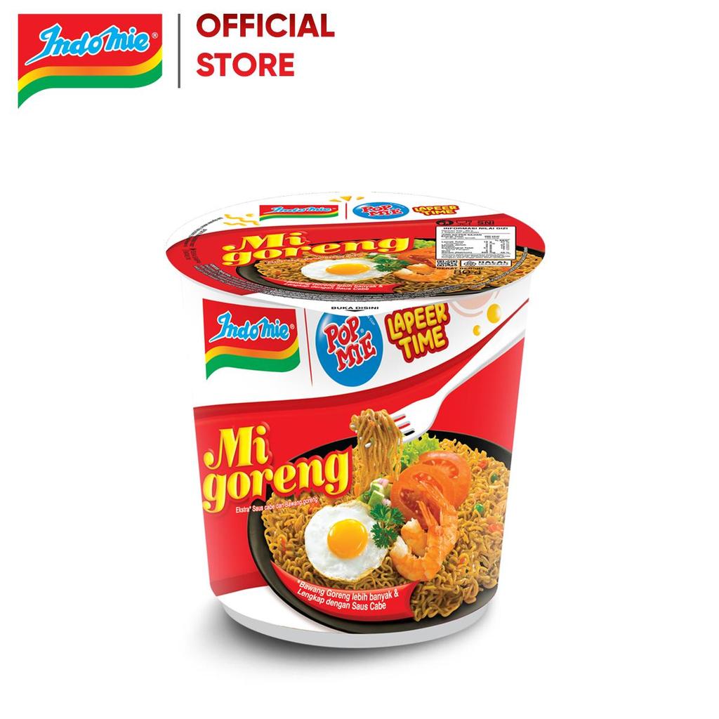 Mì ly Indomie Pop Mie Mi Goreng 80g x Thùng 12 ly