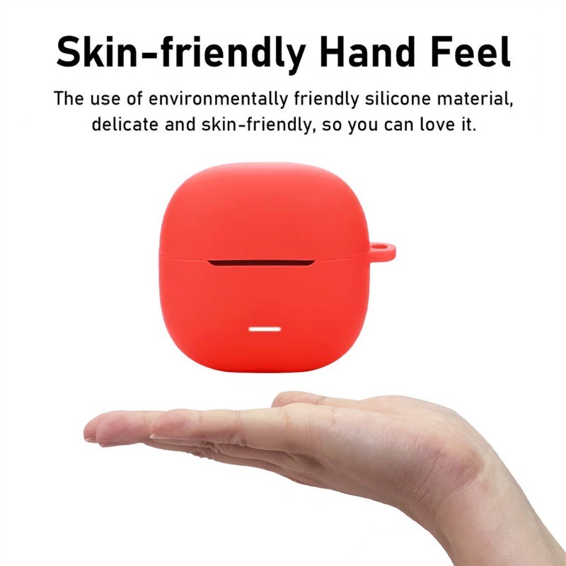 Ốp Mềm Silicon Cho Xiaomi Redmi Buds 8 Hoạt Động Chống Sốc & Chống Bụi Hộp Tai Nghe Bảo Vệ Cho Redmi Buds 8Active Tai Nghe Không Dây Bao Gồm