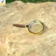 < YEI > Kính lúp cầm tay 10X Kính lúp tay cầm bằng gỗ gụ cổ Ống kính 60mm-100mm dành cho người cao tuổi Khoa học Kiểm tra đọc sách Mới