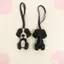 CANAMEK Mới Dễ Thương Bichon Frise Labrador Retriever Chó Quyến Rũ Dễ Thương DIY Dây Da Chó Túi Quyến Rũ CSF