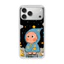 Ốp điện thoại cứng hình cậu bé trong mưa từ tính cho iPhone 17 16 Pro 15 14 Pro Max Vỏ bảo vệ mờ mờ mờ trong suốt