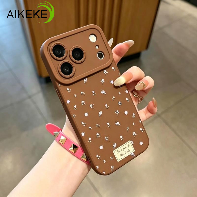 Ốp Điện Thoại Hoa Tím Tươi Phong Cách Hàn Quốc Cho Realme 16 Pro Plus 15 Pro 15T 15X 14 Pro Plus 14X 13 Pro Plus 12X 5G 4G Vỏ Mềm Chống Sốc