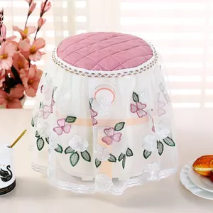 YHMBY1314 Air Fryer Cover Khăn Ren Thêu Vải Thiết Bị Gia Dụng Loại Đa Năng