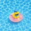 Set Charm Vịt Vàng Phao Bơi Cứng Kawaii Cute Charm Resin Trang Trí Dép Mùa Hè 🐤💜🌊☀️ Phao Vịt Cứng Mùa Hè