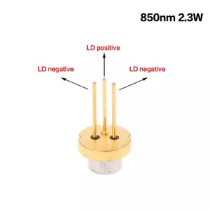 AA 850NM 2.3W IR 5.6mm TO-18 Laser Diode 2300mW Hồng ngoại mạnh mẽ LD Tầm nhìn ban đêm Phụ kiện Laser VN