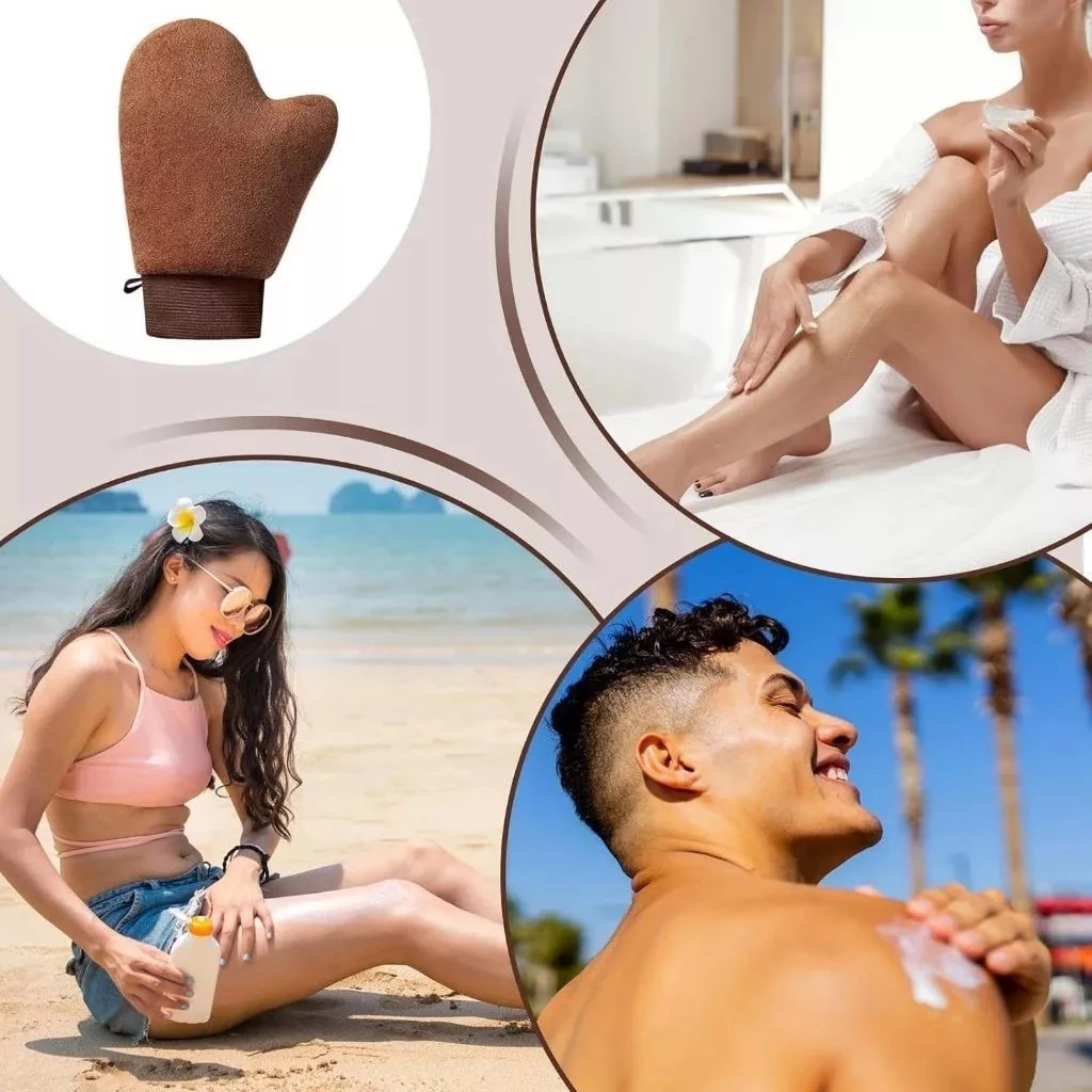 [Mua 5 tặng 1] Găng tay thoa kem mịn, thoa đều các lớp kem, không dính, siêu thấm
