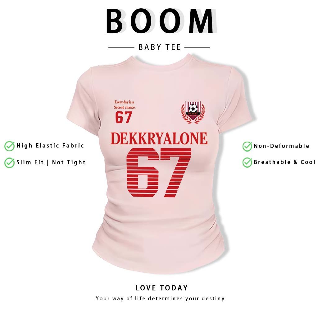 BOOM🔥 Áo Baby Tee Nữ Cotton Ôm Body-Áo Thun Ngắn Tay Y2K In Hình Phong Cách Mới Mùa Hè, Ôm Cổ Tròn Hàng Đầu phong cá #15