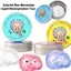 Đồ chơi đất sét lỏng không mới FUHUIOT, Slime lỏng trong suốt trong suốt, Squishy Nhiều màu sắc không độc hại Co giãn Bouncy Slime Đồ chơi trẻ em Quà tặng